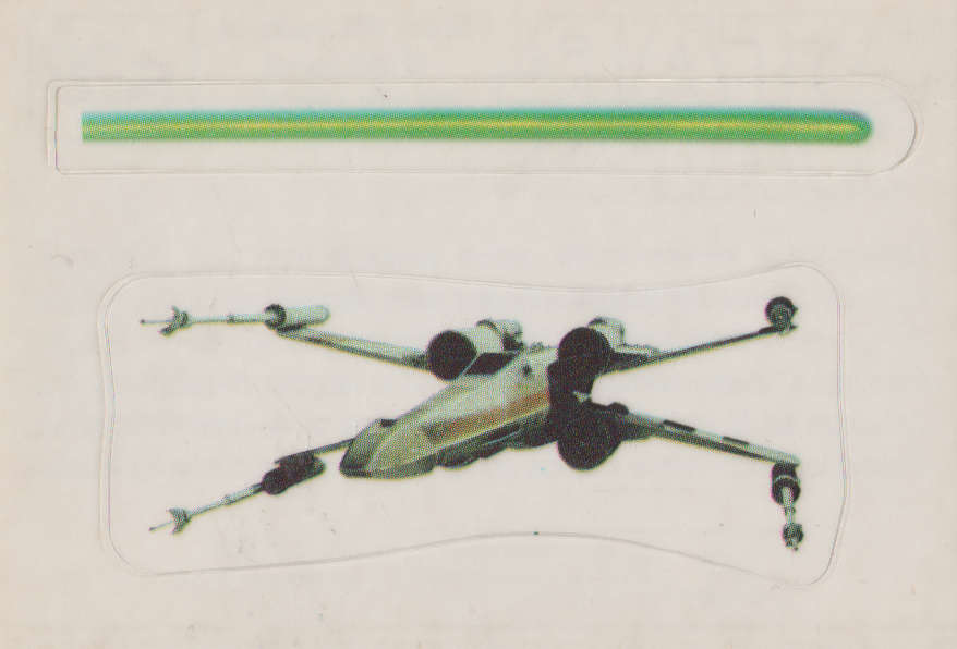 PANINI COLLECTABLE STICKERS STAR WARS #S 28