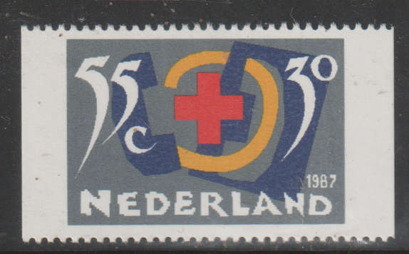 NETHERLANDS 1987 Red Cross UMM SG 1511A BOOKLET