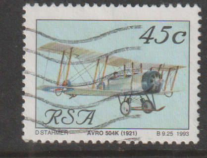 SOUTH AFRICA 1993 Aviation in South Africa ULH SACC 805