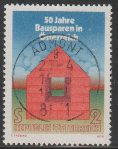 AUSTRIA 1975 The 50th Anniversary of Saving with a Building Society in Austria UNH SG 1746