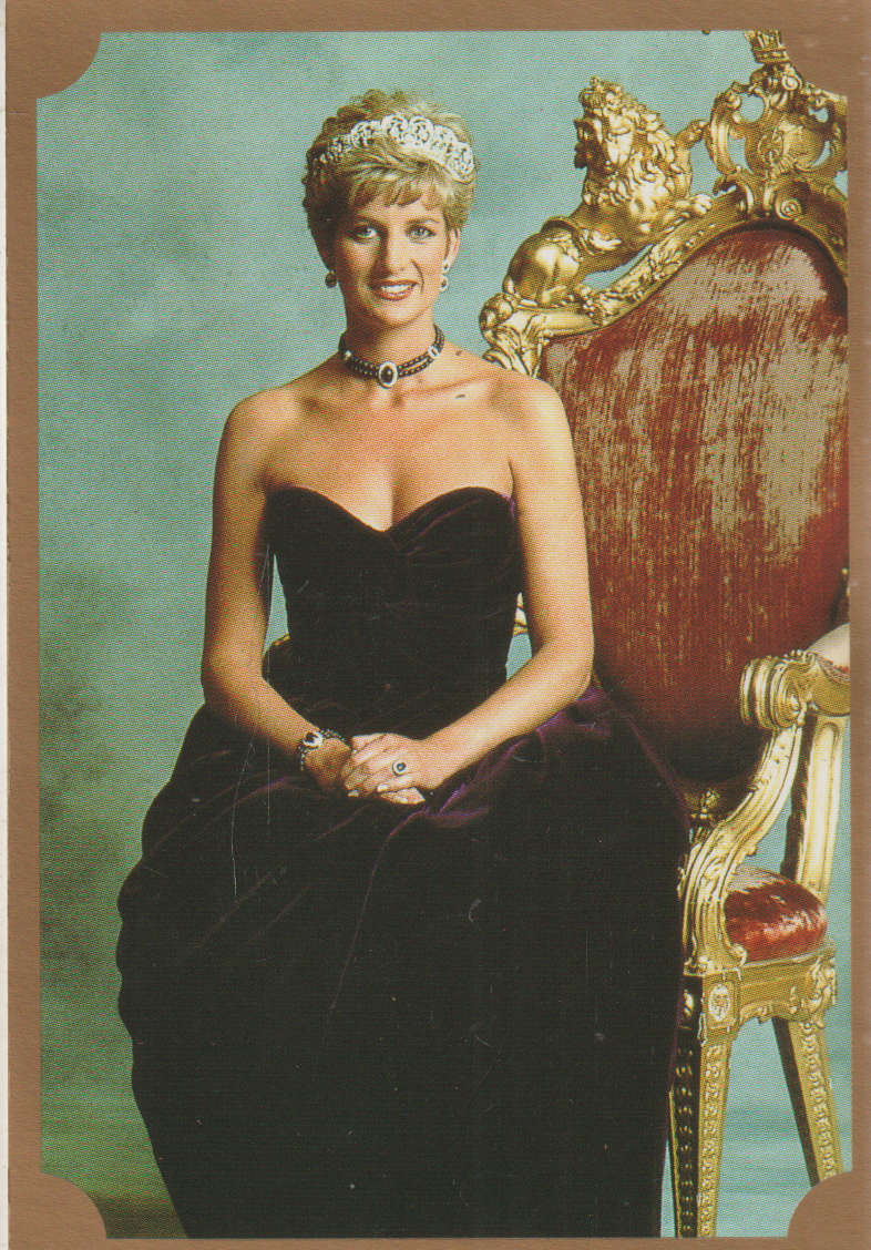 MERLIN PRINCESS DIANA COLLECTALE STICKERS #101