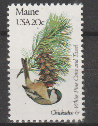 THEMATIC BIRDS USA MINT NO GUM SG 1947