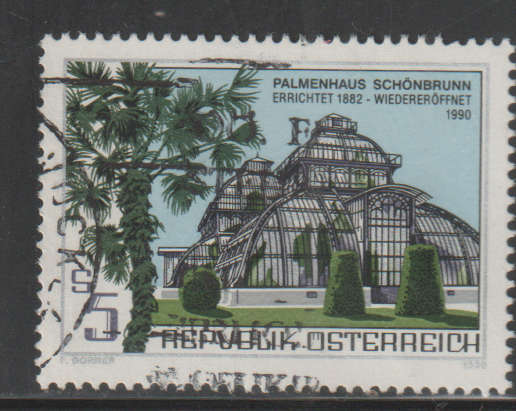 AUSTRIA 1990 House of Palms Re-opening UNH SG 2247
