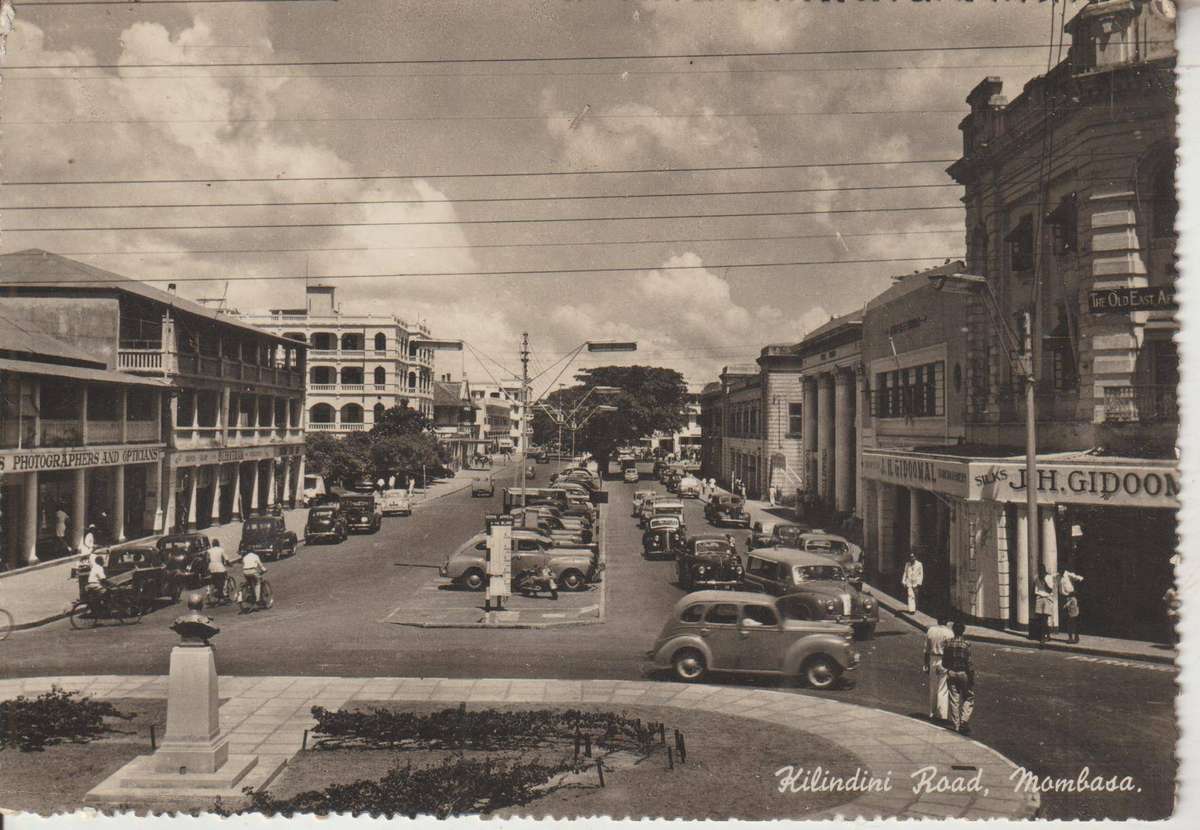 VINTAGE POST CARD MOMBASA