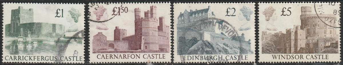 GB 1988 British Castles ULH SG 1410-3