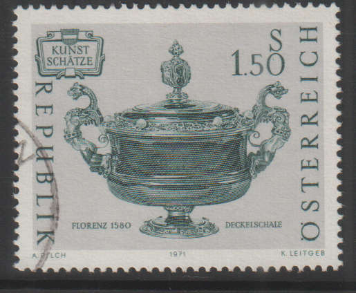 AUSTRIA 1971 Art Treasures in Austria UNH SG 1605