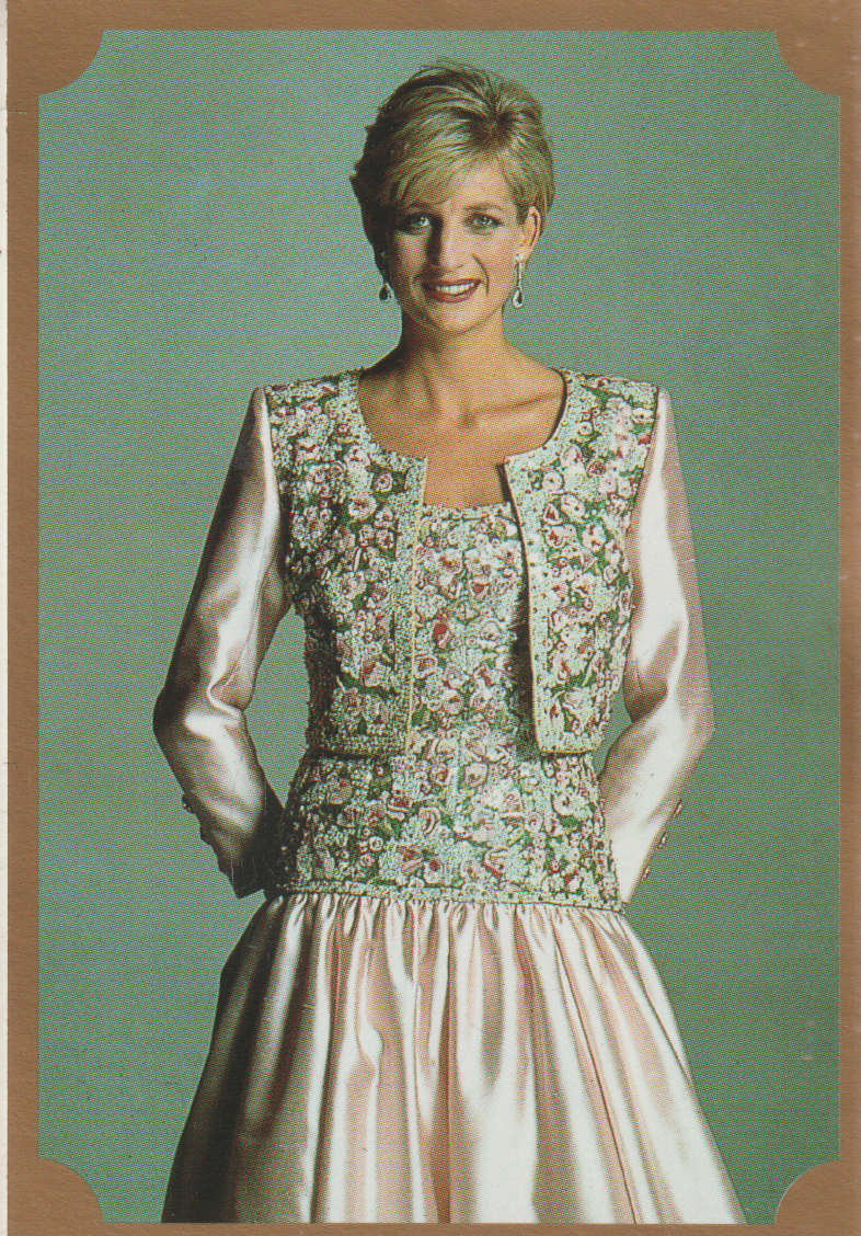 MERLIN PRINCESS DIANA COLLECTALE STICKERS #103