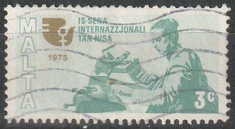 MALTA 1975 International Women's Year ULH SG 540