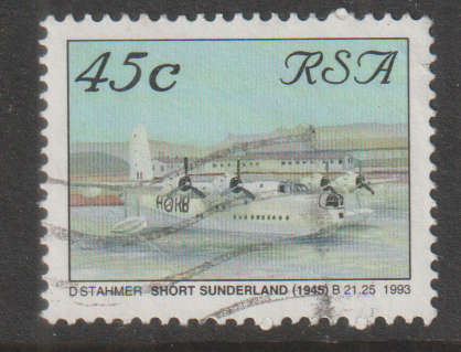 SOUTH AFRICA 1993 Aviation in South Africa ULH SACC 817