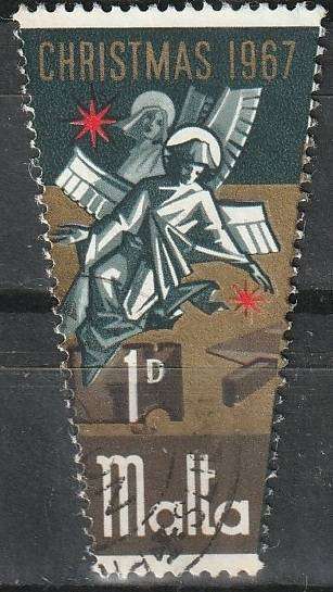 MALTA 1967 Christmas Stamps ULH SG 393