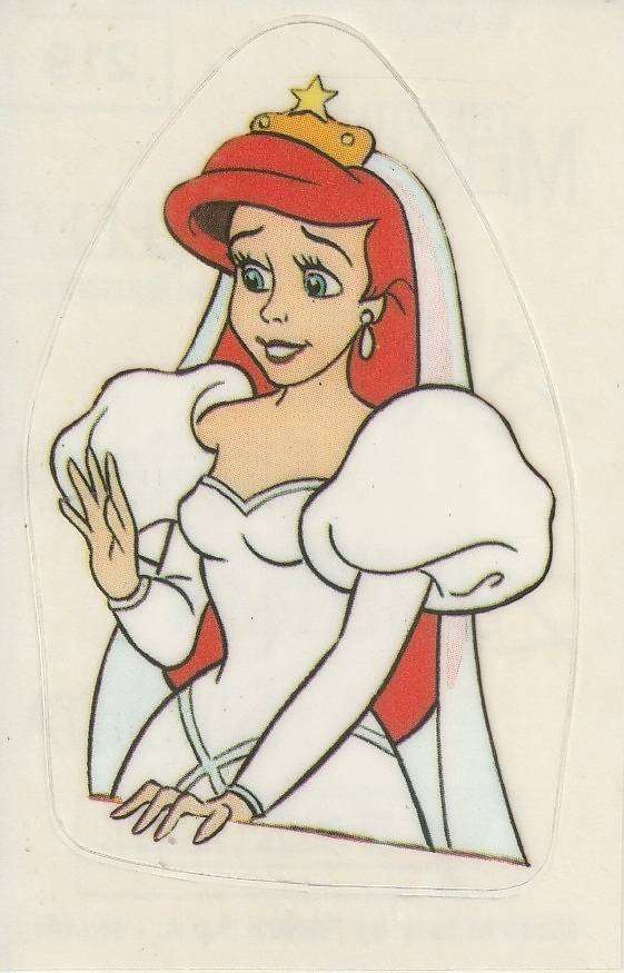 PANINI COLLECTABLE STICKERS THE LITTLE MERMAID #219