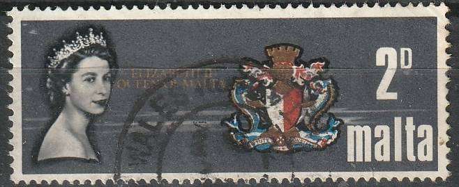 MALTA 1967 Royal visit ULH SG 396