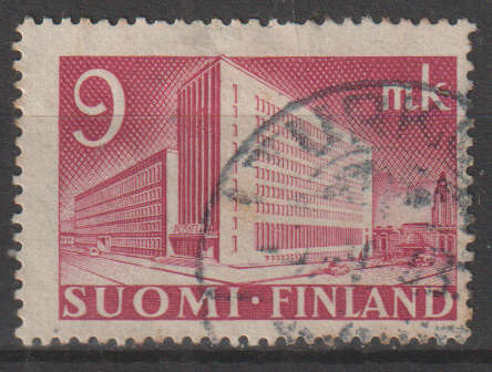 FINLAND 1942 Central Post Office in Helsinki ULH  SG 383