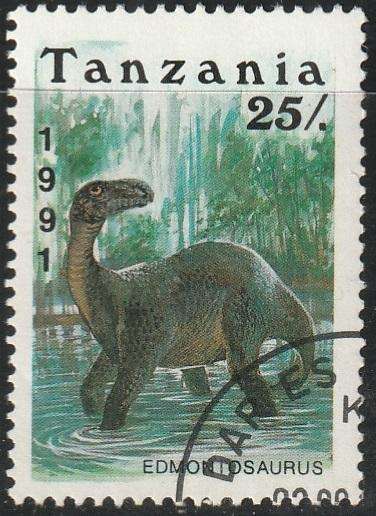 TANZANIA 1991 Prehistoric Creatures VFU SG 924