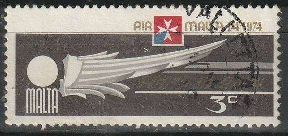MALTA 1974 The Founding of Air Malta ULH SG 516