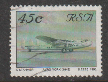 SOUTH AFRICA 1993 Aviation in South Africa ULH SACC 818