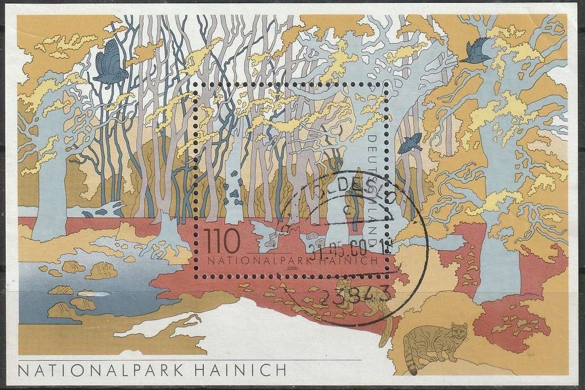 GERMANY 2000 Hainich National Park UNH SG MS2954