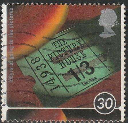 GB 1996 The 100th Anniversary of Motion Pictures ULH SG 1922
