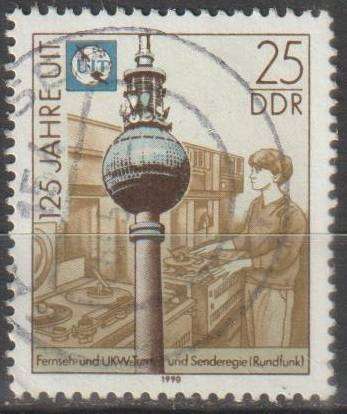 DDR 1990 The 125th Anniversary UIT ULH SG E3030