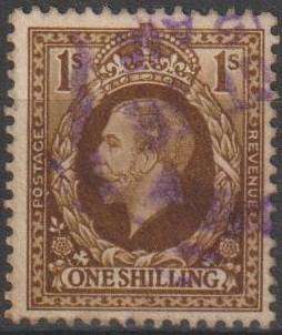 GB 1912 -1913 King George V ULH SG 395