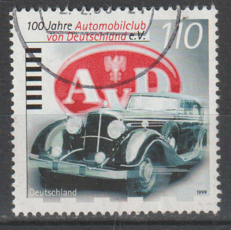 GERMANY 1999 The 100th Anniversary of the German Automobile Society ULH SG 2895