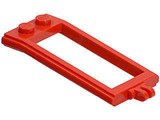 USED LEGO Horse Hitching / Harness Traces with Hinge RED