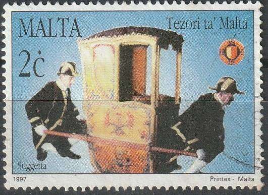 MALTA 1997 Treasures of Malta ULH SG 1042
