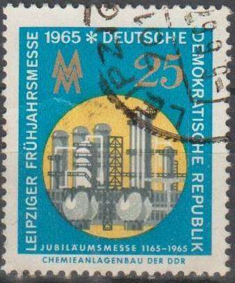 DDR  1965 Leipzig Spring Fair ULH SG E810