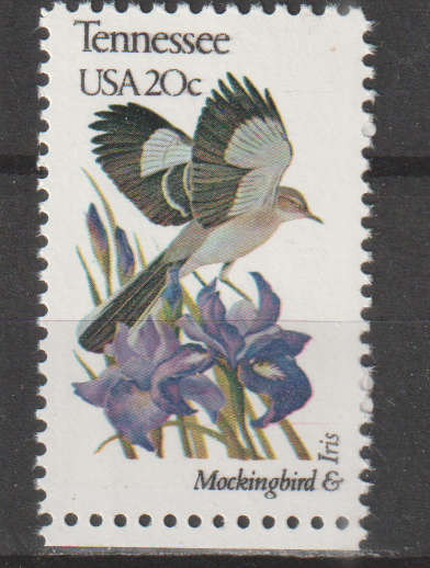 THEMATIC BIRDS USA MINT NO GUM SG 1971