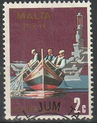 MALTA 1979 End of Military Agreement Between Malta and Great Britain ULH SG 619