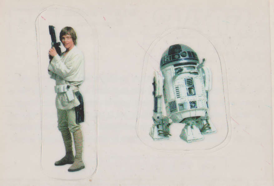 PANINI COLLECTABLE STICKERS STAR WARS #S 4