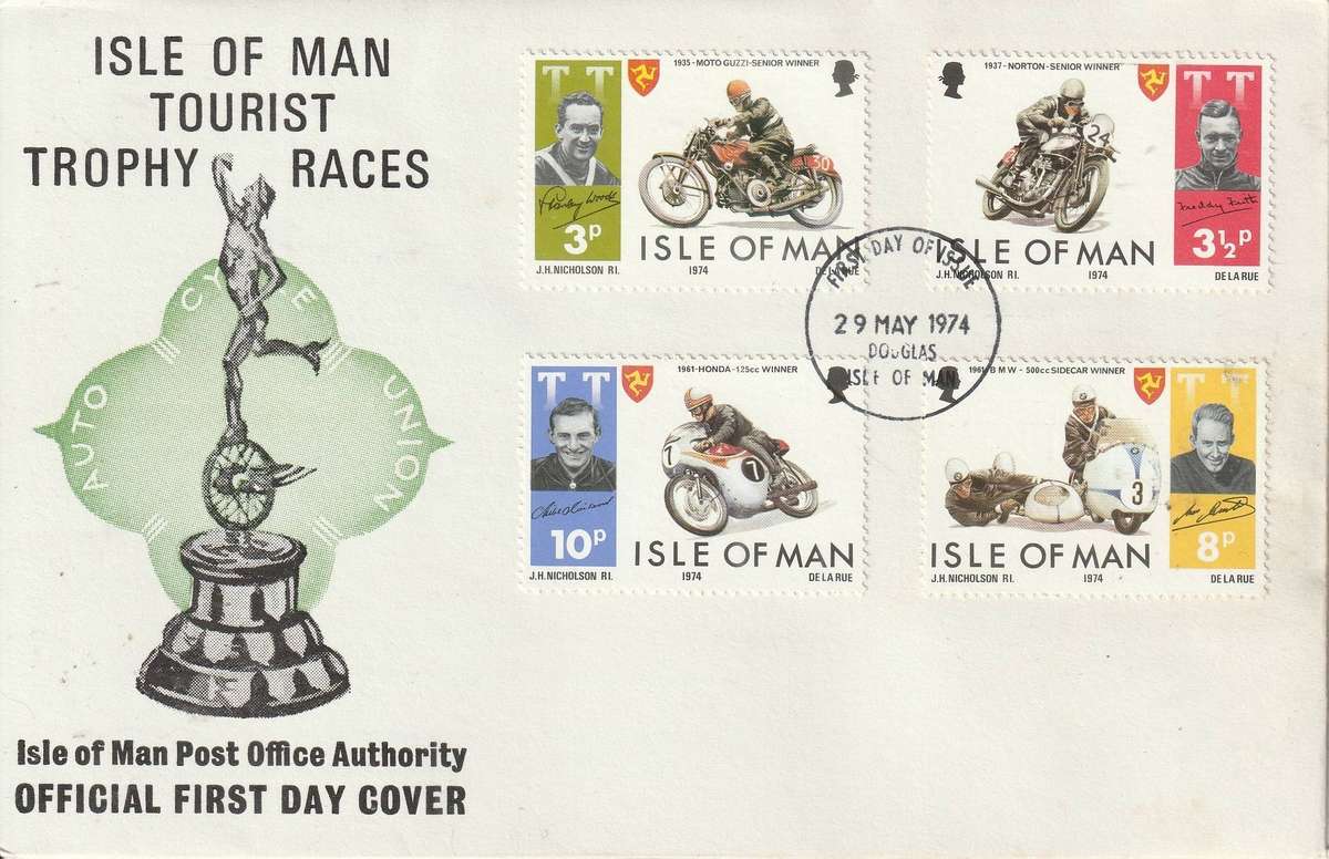 ISLE OF MANN FDC 1974