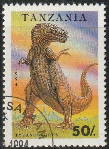 TANZANIA 1994 Prehistoric Animals VFU SG 1800