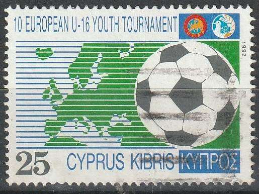 CYPRUS 1992 Anniversaries and Events ULH SG  816
