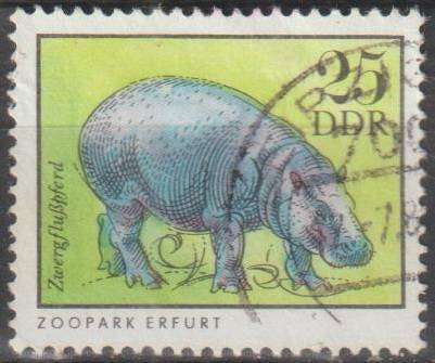 DDR 1975 Zoo Animals ULH SG E1749