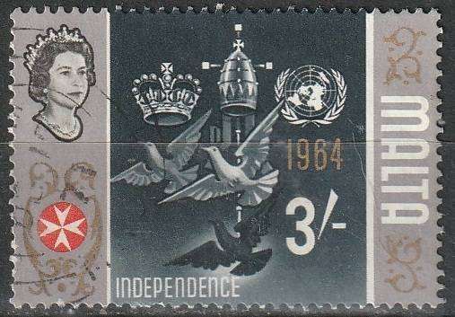 MALTA 1965 Independence ULH SG 345