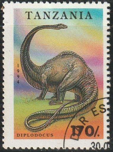 TANZANIA 1994 Prehistoric Animals VFU SG 1803