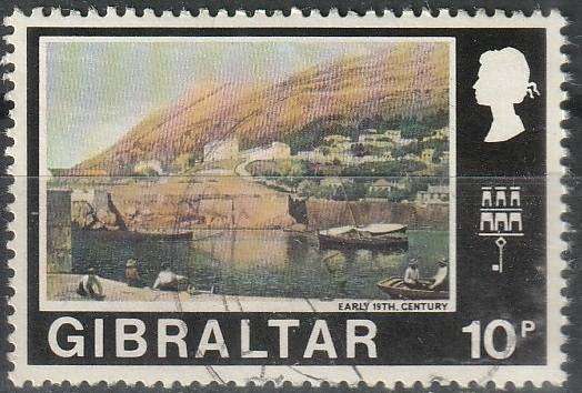GIBRALTAR 1971 -1975 New Daily Stamps ULH SG 277