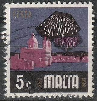 MALTA 1973 Local Motifs ULH SG 495