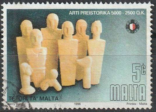 MALTA 1996 Archaeological Treasures ULH SG 1012
