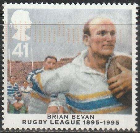 GB 1995 The 100th Anniversary of the Rugby League ULH SG 1895