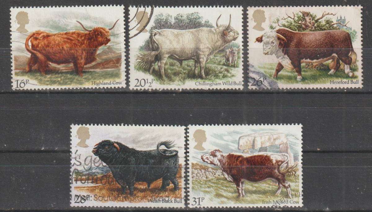 GB 1984 National Cattle Breeders' Association FU SG 1240-4
