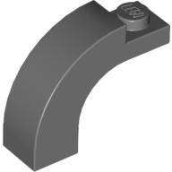 LEGO USED Arch 1 x 3 x 2 Curved Top DARK BLUEISH GRAY