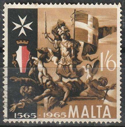 MALTA 1965 The 400th Anniversary of the big Siege ULH SG 357