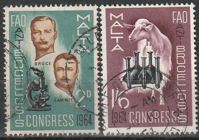 MALTA 1964 Anti Brucellosis Congress ULH SG 316/7