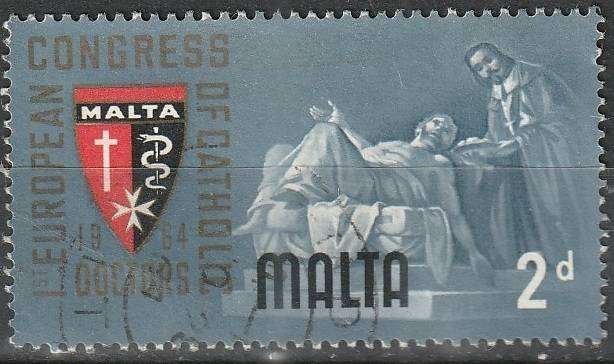 MALTA 1964 European Doctor Congress ULH SG 318