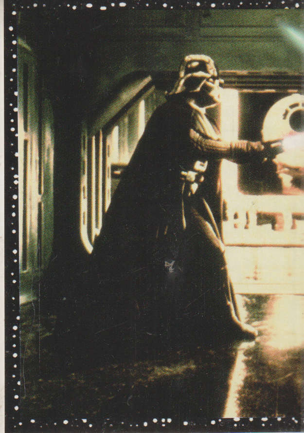 PANINI STAR WARS COLLECTABLE STICKER #35