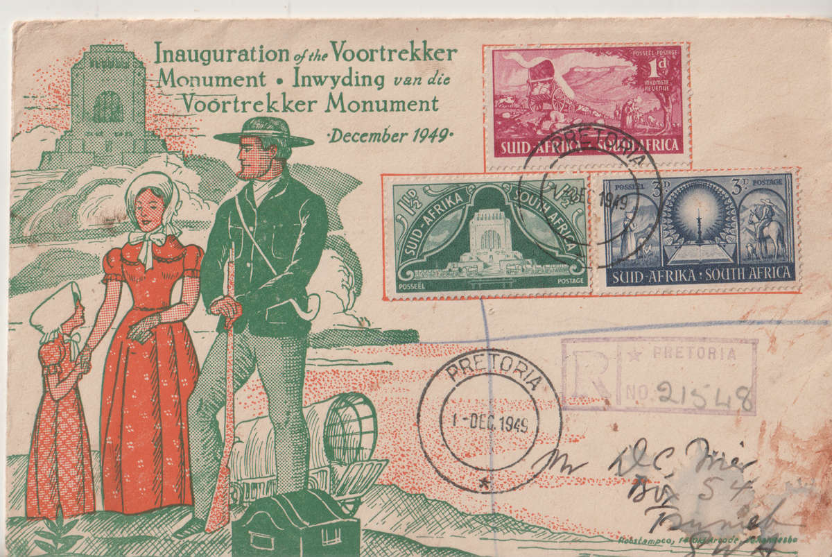 UNION 1949 POSTAL HISTORY