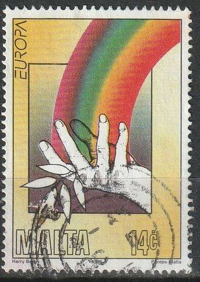 MALTA 1995 EUROPA Stamps - Peace and Freedom ULH SG 987