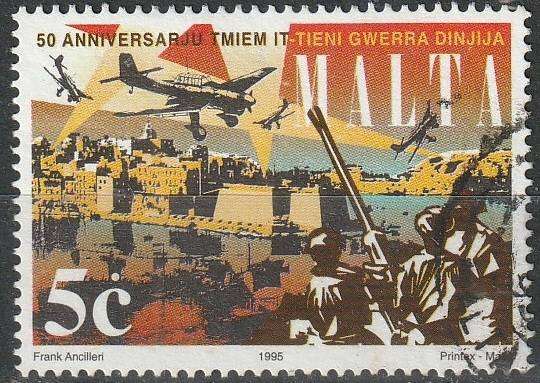 MALTA 1995 Anniversaries and Events ULH SG 989
